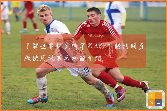 了解世界杯竞猜苹果APP下载的网页版使用说明及功能介绍