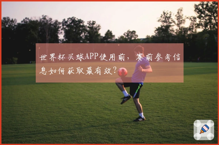世界杯买球APP使用前，赛前参考信息如何获取最有效？
